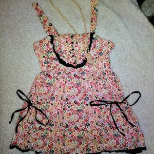 Vintage Floral Top